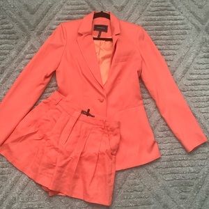 BCBG suit set - shorts and blazer included